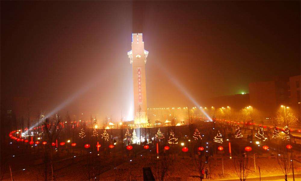校園夜景1